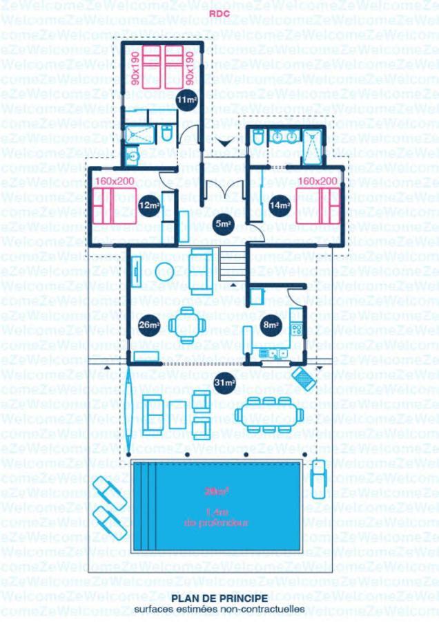 Villa Green Caraibes Сен-Франсуа Екстер'єр фото